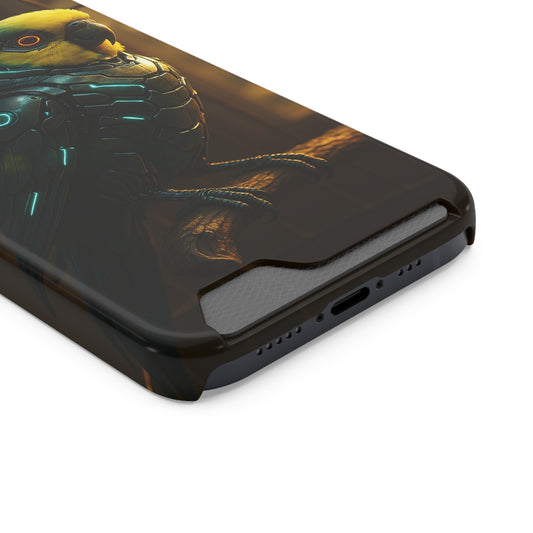 Plasma Beak • Apple iPhone 13 • MagSafe® Tough Case with Card Holder