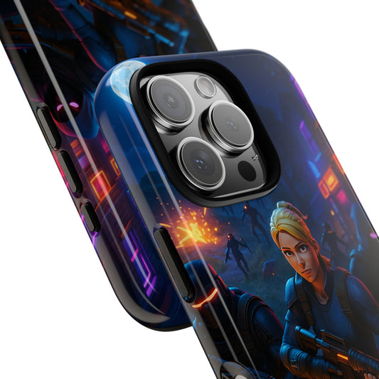 Night Squad • Fortnite • Apple iPhone 16 • MagSafe® Tough Case
