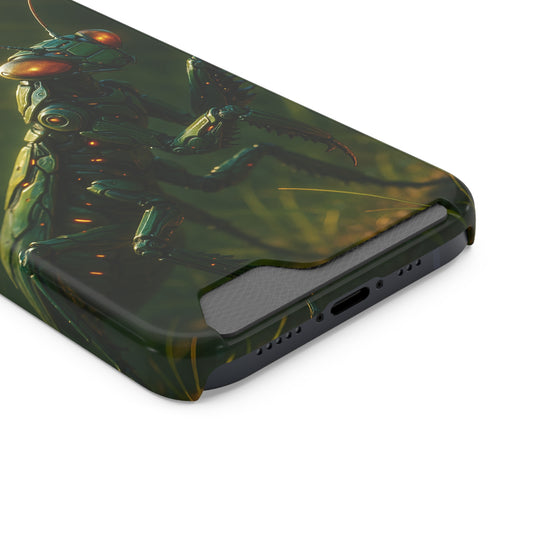 Iron Mantis • Apple iPhone 13 • MagSafe® Tough Case with Card Holder