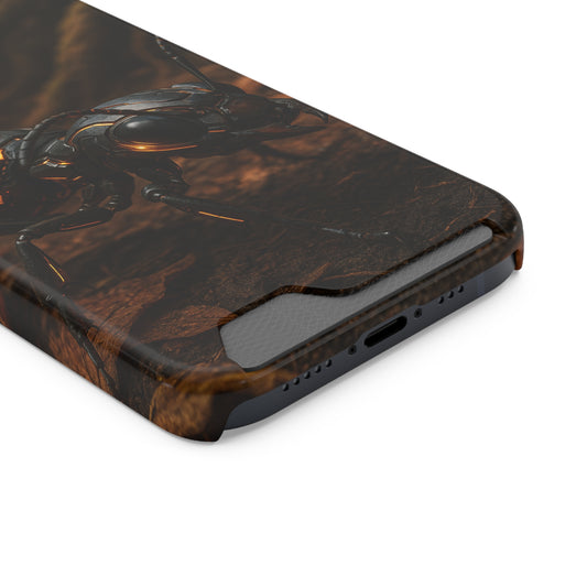 Quantum Ant • Apple iPhone 13 • MagSafe® Tough Case with Card Holder