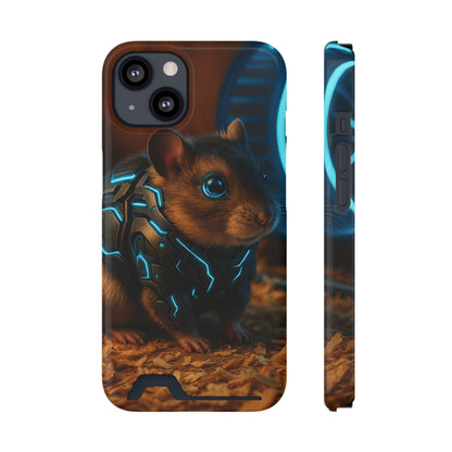 Circuit Squeak • Apple iPhone 13 • MagSafe® Tough Case with Card Holder
