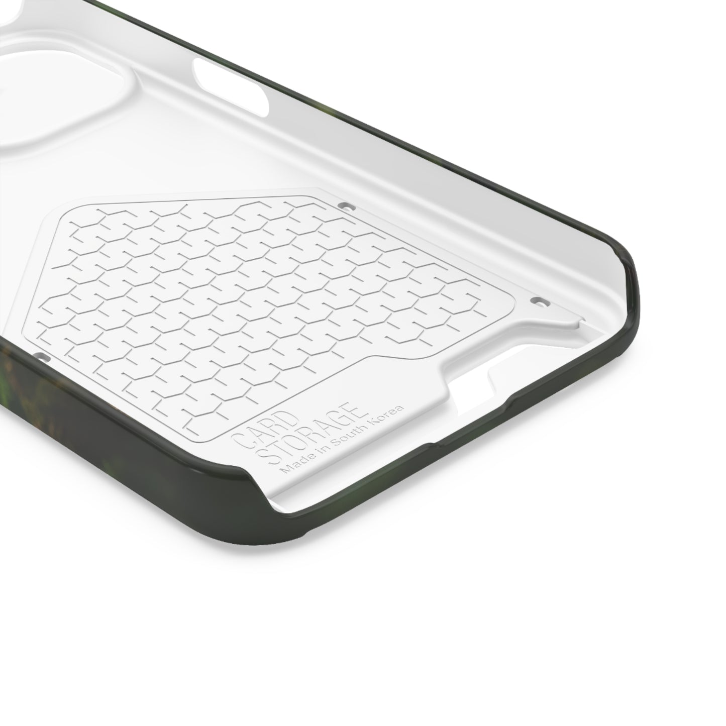 Neon Feather • Apple iPhone 13 • MagSafe® Tough Case with Card Holder