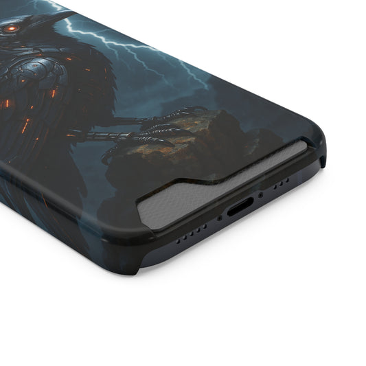 Quantum Crow • Apple iPhone 13 • MagSafe® Tough Case with Card Holder