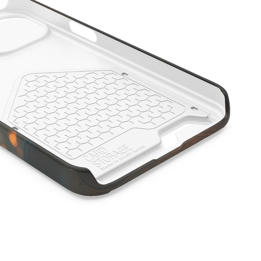 Neon Whisker • Apple iPhone 13 • MagSafe® Tough Case with Card Holder