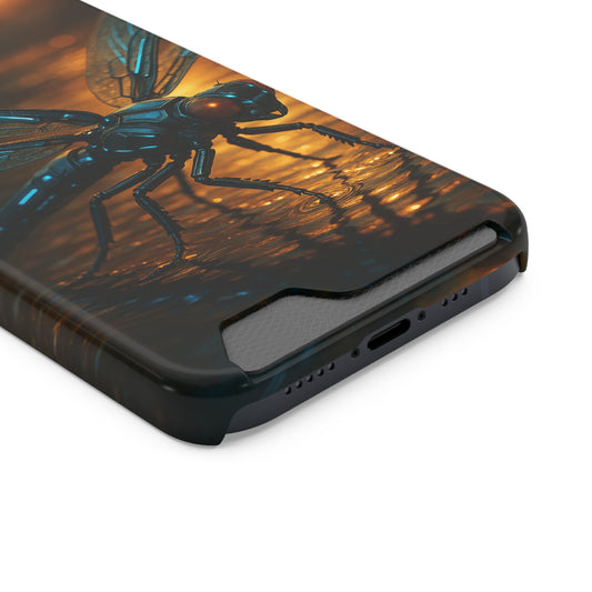Circuit Wing • Apple iPhone 13 • MagSafe® Tough Case with Card Holder