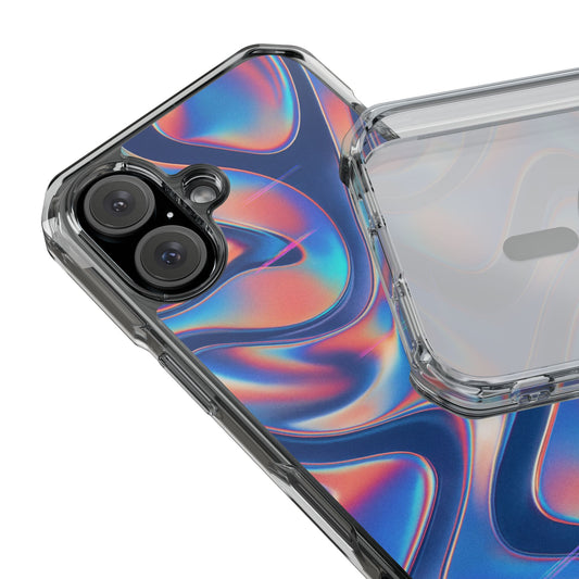 Chrome Illusion • Apple iPhone 16 • MagSafe® Clear Case