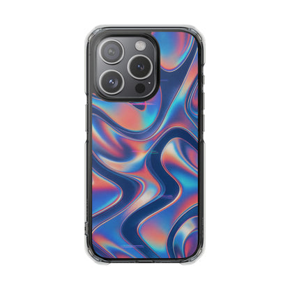 Chrome Illusion • Apple iPhone 15 • MagSafe® Clear Case