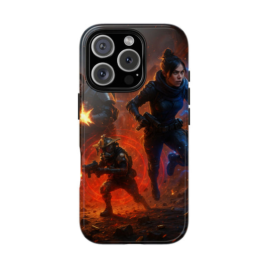 Gunfight Chaos • Apex Legends • Apple iPhone 16 • MagSafe® Tough Case