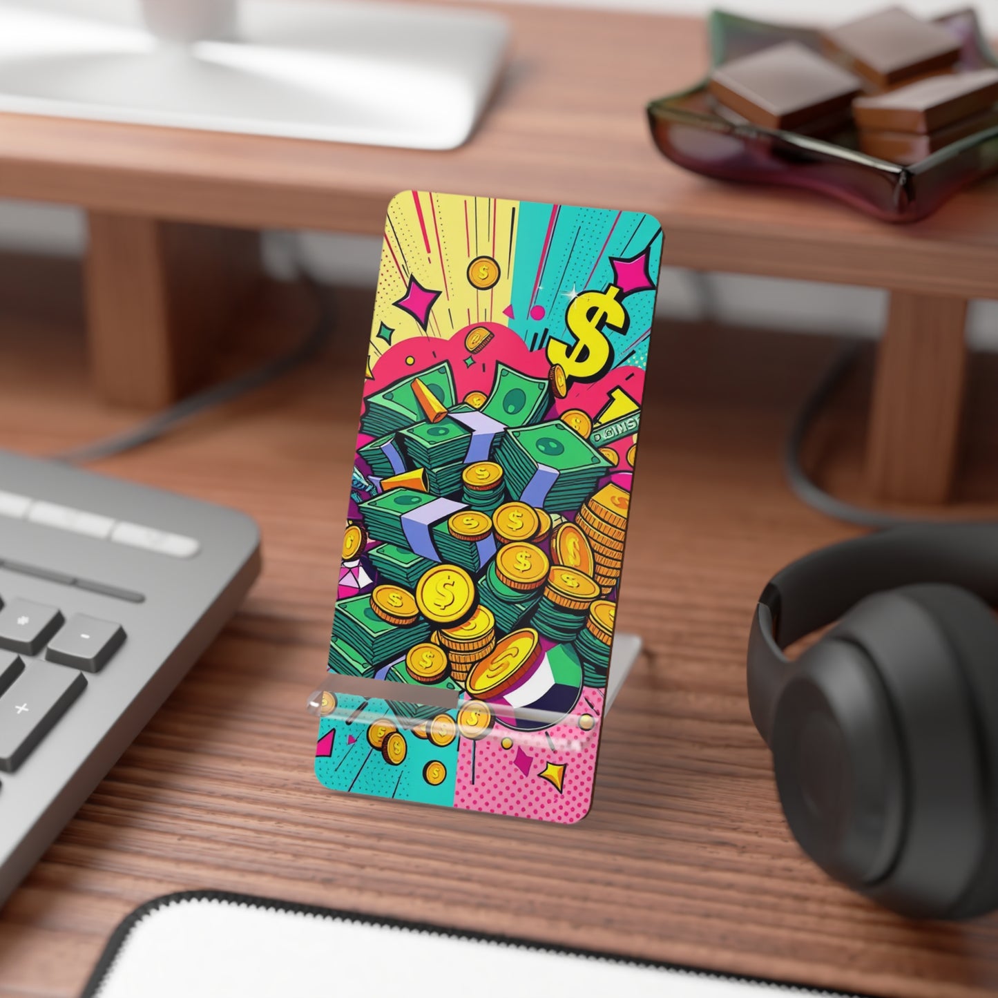 Byte Coin • Smartphone Display Stand