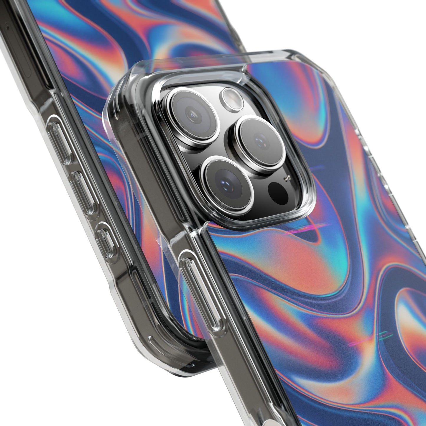 Chrome Illusion • Apple iPhone 16 • MagSafe® Clear Case
