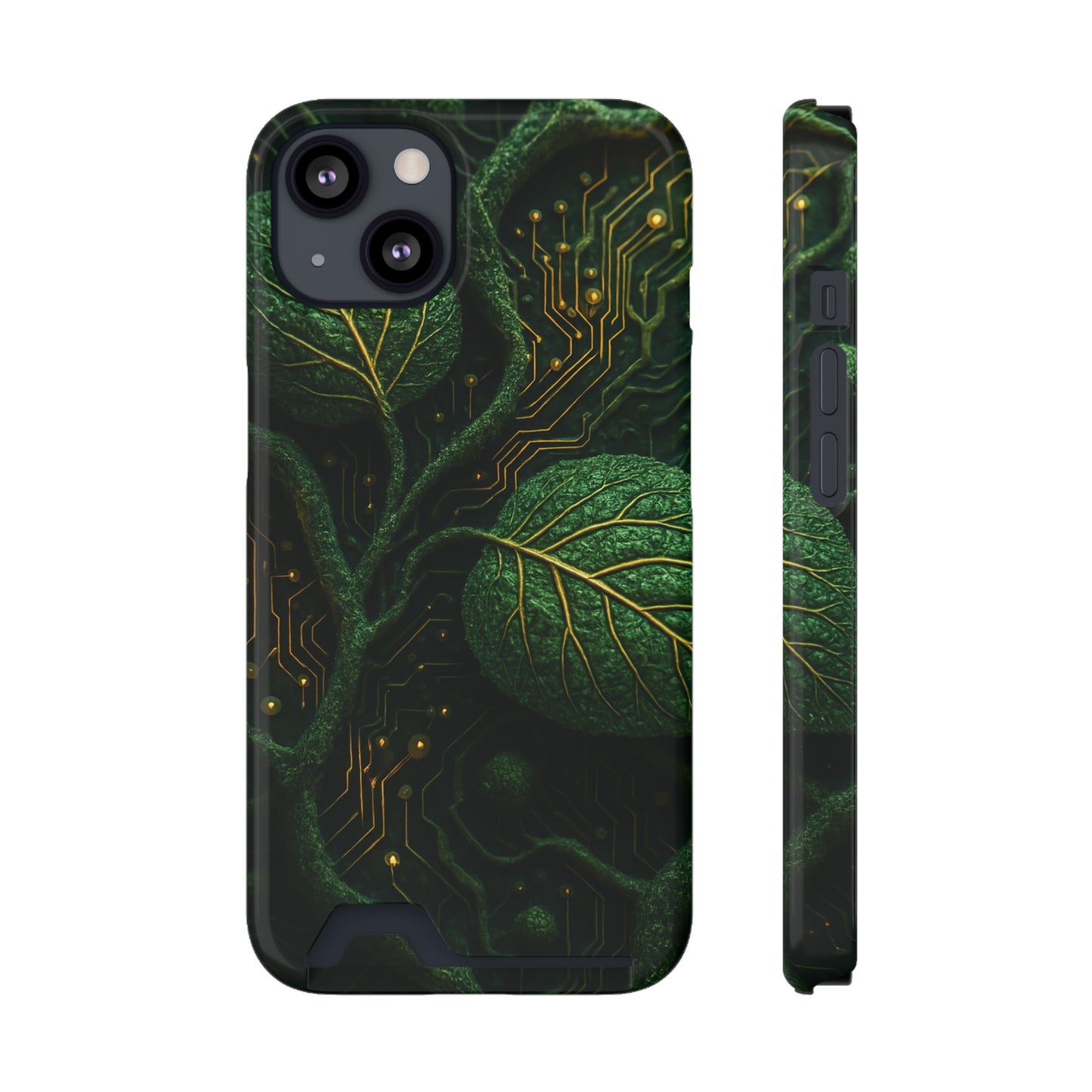 Tech Flora • Apple iPhone 13 • MagSafe® Tough Case with Card Holder