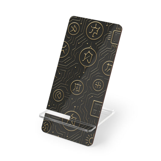 Earth Glyphs • Smartphone Display Stand