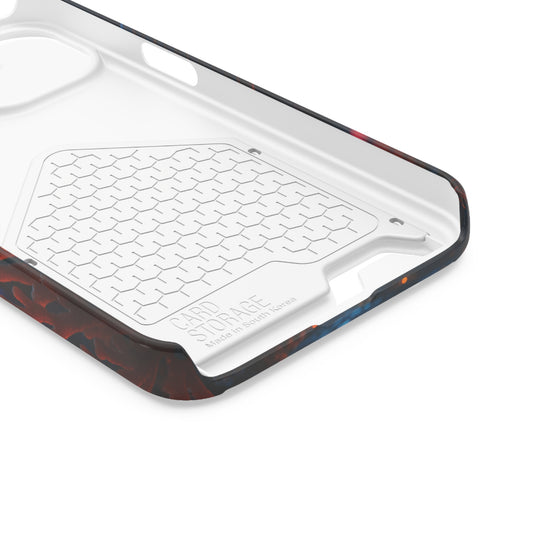 Ember Fins • Apple iPhone 13 • MagSafe® Tough Case with Card Holder