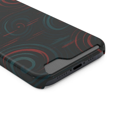 Soundwaves • Apple iPhone 13 • MagSafe® Tough Case with Card Holder